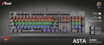 Tastatura Trust GXT 865 Asta, Mechanical Gaming, neagra - Image 7