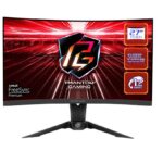 Monitor Gaming Asrock PG27Q15R2A, diagonala: 27", Aspect: 16:9, anti-glare, Rezolutie: 2560 x 1440, Refresh rate: 165Hz, Luminozitate: 550 cd/m2, Contrast: 4000:1, unghi vizualizare: 178°(H) / 178°(V), culori: 16.7M, Timp raspuns: 1ms, Flicker free, Difuzoare integrate: 2 x 2W, interfata: 1 x