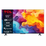Televizor LED Smart TCL 55V6B (Gama 2024), 4K Ultra HD,