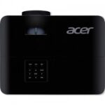 Videoproiector Acer X129H, XGA 1024* 768, up to WUXGA 1920* 1200, 4.800 lumeni/ 3840 lumeni ecomode, 4:3/ 16:9, 20.000:1, dimensiune maxima imagine 300", distanta maxima de proiectie 11.8 m, boxa 3W, lampa 6.000 ore/ 15.000 ore exteme eco, 27 dB, 2.8 kg, D-sub, HDMI, PC audio in/ out, Composite