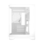 Carcasa 1STPLAYER MV5-TP-WH, RGB, Cube Tower, White - Image 4