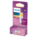 Bec LED Philips Classic, G9, 3.2W (40W), 400 lm, lumina calda (2700K) - Image 2