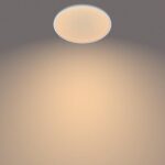 Plafoniera LED Philips Superslim CL550, 3 trepte de intensitate, 18W ,1500 lm, lumina calda (2700K), IP20, 30cm, Alb - Image 4