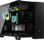 Carcasa CORSAIR 2500X, RGB, Mid Tower, Black