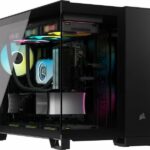Carcasa CORSAIR 2500X, RGB, Mid Tower, Black