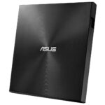 Unitate optica externa ASUS ZenDrive U8M ultraslim external DVD drive & writer, USB C Black  Iconic design: Robust construction with Zen-inspired concentric-circle finish USB-C interface: Perfect companion for latest-gen ASUS ZenBook or other ultraslim laptop M-DISC support: Save your precious