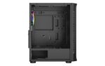 Carcasa SPACER SPCS-GC-SHIELD, RGB, Mid Tower, Black - Image 5