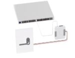 Ubiquiti UniFi Access HUB UA-HUB, dimensiuni: 190 x 126 x 30.5 mm , Greutate: 457g,suport wall mount metalic, carcasa plastic, Consum max: 51W, interfata: 4 x 1GBE, Alimentare: POE++. - Image 3