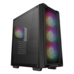 Carcasa DEEPCOOL CC560 MESH V2, RGB, Mid Tower, Black