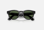 RayBan Meta HEADLINER Low Bridge Fit - Shinny Black - G-15 Green GEN2 - Image 5
