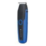Aparat de tuns Remington WeTech BHT6256, Acumulator, Autonomie 60 minute, Rezistent la apa, 2 capete, Albastru