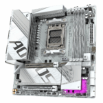 Placa de baza Gigabyte B850M AORUS ELITE WIFI6E ICE, Socket AM5, DDR5, Micro-ATX - Image 2
