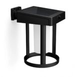 Aplica LED solara pentru exterior cu senzor de miscare Philips CAMILLROUND FROSTED, 1.4W, 4V, 250 lm, lumina calda (3000K), IP44,205 x190x140mm, Negru - Image 2