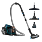 Aspirator fara sac Philips PowerPro Expert FC9744/09, 900 W, TriActive+, Eficienta energetica A+, Tub Telescopic, Verde