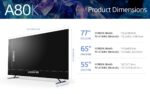 OLED TV 4K 77''(196cm) 100Hz SONY 77A80 - Image 3