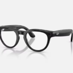 RayBan Meta HEADLINER LowBridgeFit Shinny Black - Sapphire Transitions® Gen2