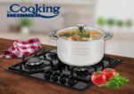 SEMIOALA INOX+CAPAC,  26x14,5 CM, 7 L, MYRA,  COOKING  BY HEINNER - Image 3