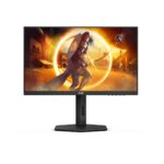 Monitor AOC 23.8" 24G4X, Diagonal (inch): 23.8, Diagonal (cm): 60.5, Aspect ratio: 16:9, Panel: IPS, Resolution: 1920x1080, Refresh Rate: 180Hz, Response time GtG: 1ms, Response time MPRT: 0.5ms, Brightness (max): 300 cd/m², Contrast (static) : 1000:1, Viewing angle: 170º(R/L), 170º(U/D) - Image 3