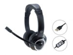 Casti Head-band CONCEPTRONIC POLONA USB Headset, Cu fir, Negru - Image 3