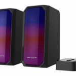 Boxe gaming 2.0 Serioux Kyro RGB, Functie Dual Mode Bluetooth, putere: 3W x 2, impedanță: 4Ω, frecvență: 150Hz - 20KHz, sensibilitate : 650mv± 50mv, alimentare: DC5V / 1A, S / N: ≥75dB, dimensiunea driverului: 2,5 inch x 2, conexiune: 3.5mm jack TRS, RGB : 6 moduri de lumină, cablu USB
