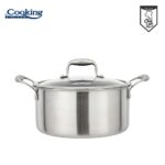 SEMIOALA CU CAPAC, 20x10 CM, 2.8 L TITANIUM3, COOKING BY HEINNER - Image 2