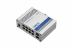 TELTONIKA INDUSTRIAL 8PORT UNMANAGED SWITCH TSW210, Interfata: 8 x ETH ports, 10/100/1000 Mbps, supports auto MDI/MDIX crossover, 2 x SFP ports, Standarde retea: 802.3i, 802.3u, 802.3ab, 802.3x, 802.3az, 802.3ad, Latime banda: 20 Gbps, Carcasa aluminiu, Dimensiuni: 132 x 44.2 x 95.1 mm, Greutate - Image 3