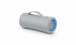 Boxa portabila Sony SRS-XG300H, MEGA BASS, Efect de lumini, Bluetooth, Rezistenta la apa IP67, Autonomie 25 ore, Incarcare rapida, Incarcare telefon, Gri