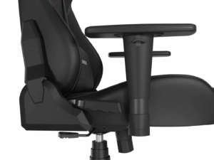 Scaun gaming Genesis Nitro 550 G2, material Synthetic PU + Textil, reglabil pe inaltime, greutate maxima suportata 150 kg, inaltime scaun reglabil 46.5 - 53.5 cm, spatar ajustabil 150°, dimensiuni roti 60mm, negru - Image 5