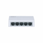 DAHUA 5 PORT UNMANAGED SWITCH PFS3005-5ET-L-V2, Interffata: 5 x 100Mbps, alimentare: 5 VDC; 1 A, Switching Capacity: 1 Gbit, Packet Forwarding Rate: 0.744 Mpps, Dimensiuni: 86.4 mm × 52.0 mm × 23.0 mm, Greuate: 0.12 kg