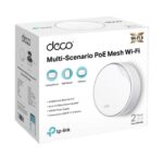 TP-Link AX3000 whole home mesh Wi-Fi 6 System, Deco X50-POE(2-pack); Dual- Band, Standarde Wireless: IEEE 802.11ax/ac/n/a 5 GHz, IEEE 802.11ax/n/b/g 2.4 GHz ,viteza wireless: 5 GHz: 2402 Mbps, 2.4 GHz: 574 Mbps, 2 x antene interne, 2×2 MU-MIMO, Mod Router, Mod Access Point, interfata: 1 x - Image 2