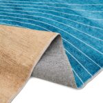 Covor printat, FLOW  200x300 cm, lavabil cu spate antialunecare, inaltime fir 3mm - Image 2