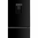 Combina frigorifica HEINNER HC-HM260BKWDE++, 260 l, Clasa E, Dozator apa, Negru