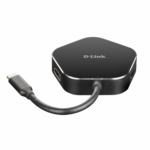 Hub USB DLINK DUB-M420, 4 porturi, negru - Image 2