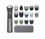 Aparat de tuns barba & parul de pe cap si corp 17in1 PHILIPS All-in-One MG7961/15, autonomie 120 min, 26 setari de lungime: 0,5-20 mm, 3 capete trimmer specializate (detalii, corp, nas), piepteni pt fata, cap, corp, 100% rezistent la apa, husa
