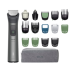 Aparat de tuns barba & parul de pe cap si corp 17in1 PHILIPS All-in-One MG7961/15, autonomie 120 min, 26 setari de lungime: 0,5-20 mm, 3 capete trimmer specializate (detalii, corp, nas), piepteni pt fata, cap, corp, 100% rezistent la apa, husa