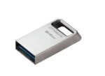 Memorie USB Kingston DataTraveler Micro 64 GB, USB 3.2, Argintiu - Image 2