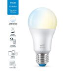 Bec LED inteligent WiZ Connected Whites A60, Wi-Fi, E27, 8W (60W),806lm, lumina alba (2700-6500K), compatibil Google Assistant/Alexa/Siri - Image 4