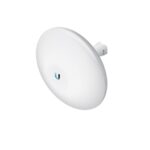 Ubiquiti 5GHz NanoBeam ac Gen2 CPE 19dBi, NBE-5AC-GEN2; Rata de transfer de date: 450  Mbit/s; 1* Ethernet LAN (RJ-45) cantitatea de porturi; Memorie internă: 128  Mega bites; Culoare produs: alb.