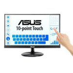 Monitor Asus 21.5" VT229H, Touch: 10pts, Diagonal (inch): 21.5, Diagonal (cm): 54.5, Aspect ratio: 16:9, Panel: IPS, Resolution: 1920x1080, Refresh Rate: 60Hz, Response time GtG: 5ms, Brightness (max): 250 cd/㎡, Contrast (static) : 1000:1, Contrast (dynamic): 100M:1, Viewing angle: 178°/178° - Image 2