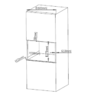 CUPTOR CU MICROUNDE INCORPORABIL HEINNER HMW-25BIGWH - Image 5