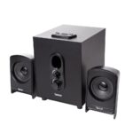 Boxe Spacer 2.1, 20W RMS (2 x 5W + 10W), alimentare 220V, conectori Bluetooth, USB, Jack 3.5mm, Radio FM, RCA, negru - Image 5