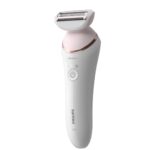 Epilator umed si uscat PHILIPS Seria 8000 BRE730/10, 7 accesorii, 32 pensete, Utilizare fara fir, 2 setari viteza, Opti-light, Discuri ceramice, Argintiu, L x A x I (mm) 65x210x185 - Image 3