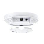 "AX3000 Ceiling Mount Dual-Band Wi-Fi 6 Access Point PORT:1× Gigabit RJ45 Port SPEED:574Mbps at  2.4 GHz + 2402 Mbps at 5 GHz FEATURE: 802.3at POE and 12V DC (Power Adapter is not included), 2×Internal Antennas, 160MHz  Supported, MU-MIMO, Seamless Roaming, Band Steering, Beamforming, Load Balance - Image 4