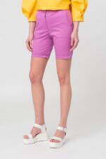 PANTALONI SCURT CASUAL FEMEI LILA S - Image 3