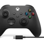 Ms Xbox Wireless Controller + USB-C Cable Carbon Black
