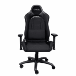 Scaun gaming Trust GXT 714 Ruya, greutate maxima suportata 150 kg, inaltime adjustabila scaun 10 cm, baza stea cu 5 roti, negru