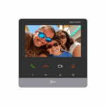 Post interior videointerfon IP Hikvision DS-KH6100-E1, 4.3-inch colorful non-touch screen, rezolutie: 480 × 272, Colorful TFT, 9 butoane, 1 RJ-45 100 Mbps, alimentare: IEEE802.3af, Standard PoE,12 VDC, Standard PoE, dimensiuni: 120 mm × 120 mm × 21 mm, greutate: 191.8g, temperatura de functionare