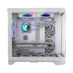 Carcasa 1st PLAYER UV5, RGB, Cube Tower, White - Image 3