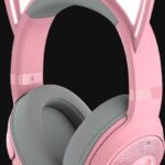 Casti Gaming Head-band Razer Kraken Kitty V2 BT, Wireless, Noise-canceling, Roz