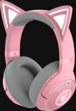 Casti Gaming Head-band Razer Kraken Kitty V2 BT, Wireless, Noise-canceling, Roz